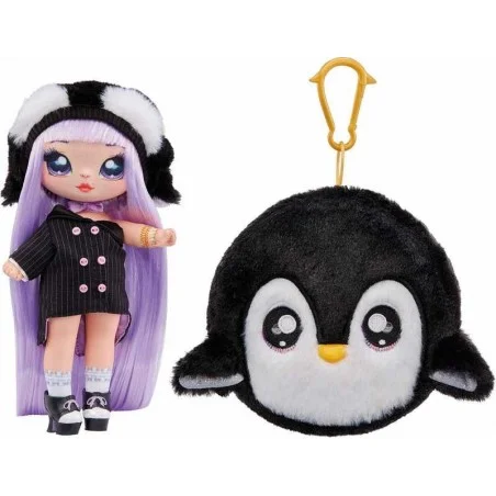 NA! NA! NA! Surprise 2 en 1 Cozy Series Muñeca Lavender Penguin