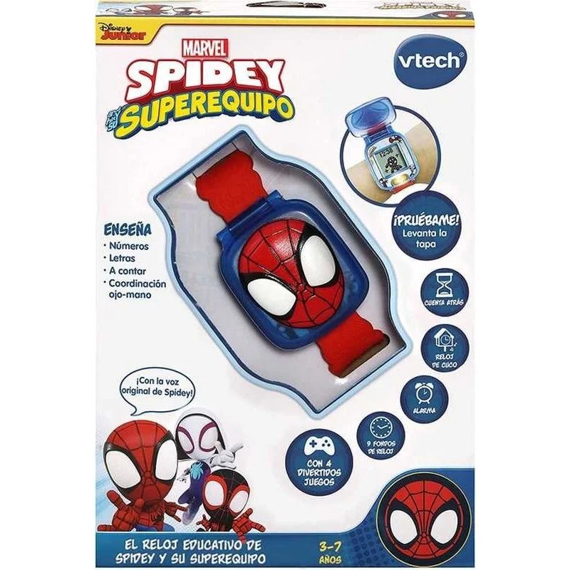 Reloj Educativo De Spidey y Su Superequipo