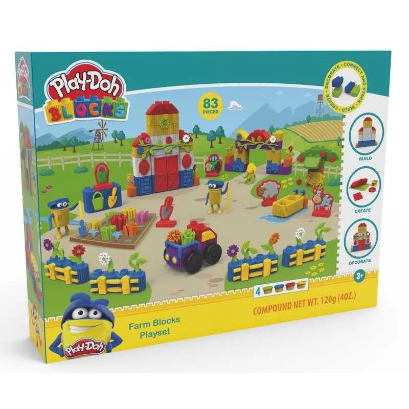 Play Doh Blocks Granja
