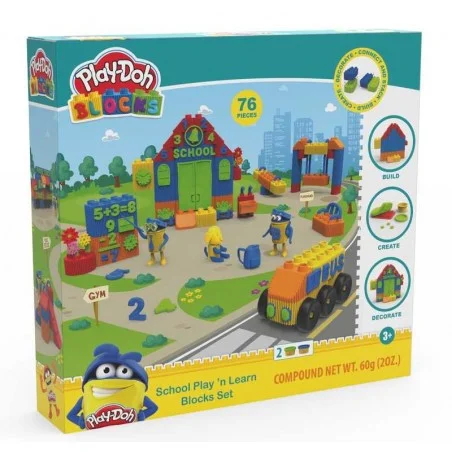 Play Doh Blocks Escuela