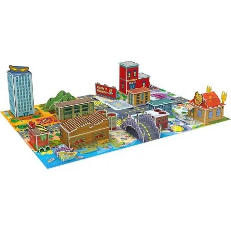 Puzzle 3D Kaboom City Superthings