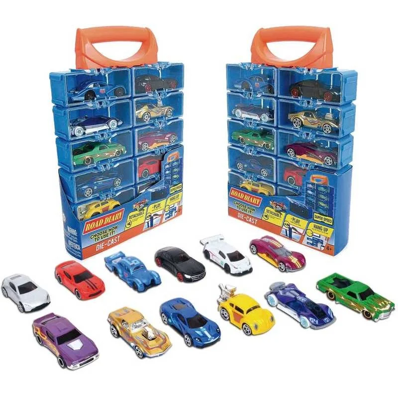 Maletin hot cheap wheels 50 coches