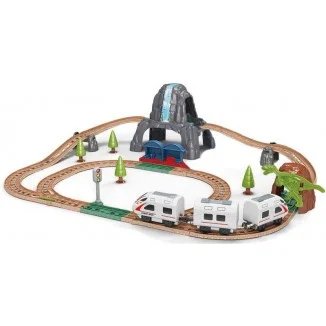 Pista de Tren con Luz y Sonido