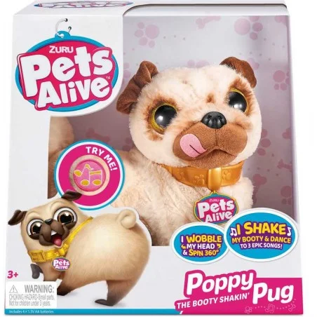 Pets Alive Cachorro Pug Interactivo