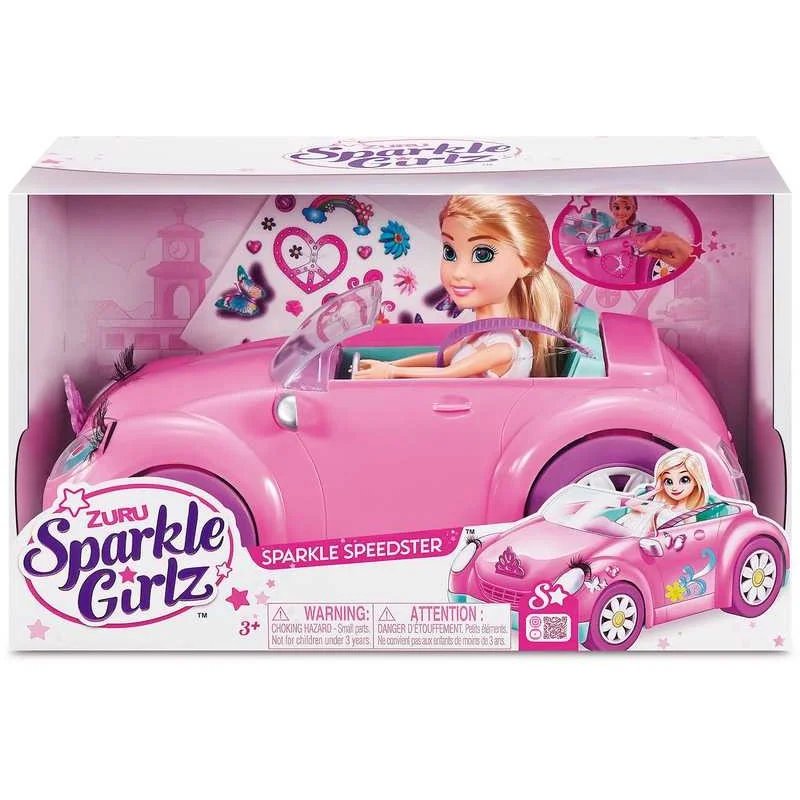 Sparkle Gilrz Muñeca con Descapotable