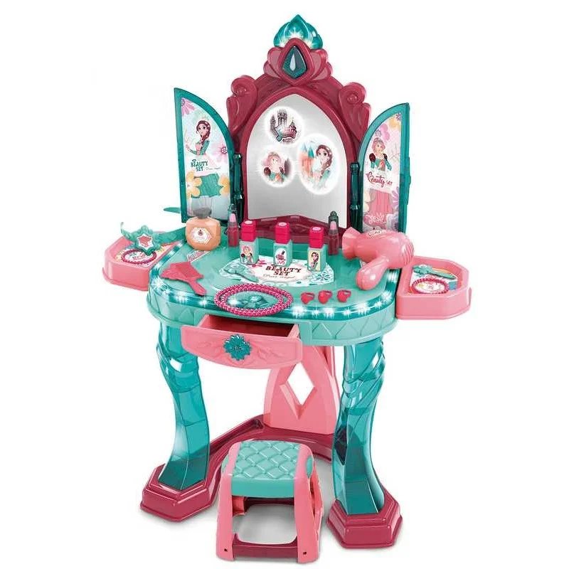 Tocador de Belleza con Espejo Retroiluminado