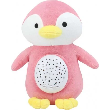 Peluche Pingüino Rosa 35 cm