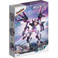 Robot 2 en 1 Bloques Mecanic Morado