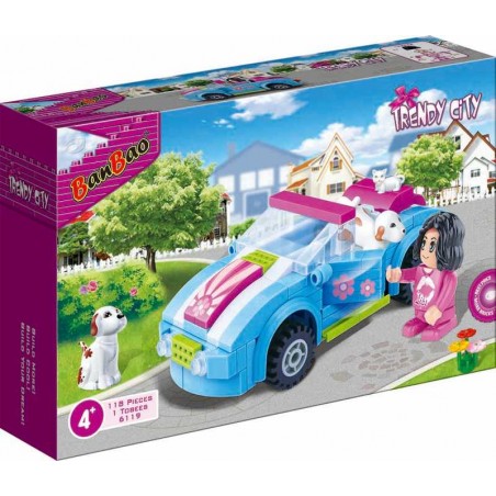 Set de Bloques Coche Animales