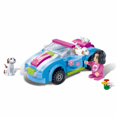 Set de Bloques Coche Animales