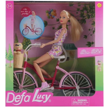 Muñeca Lucy Bicicleta