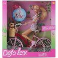 Muñeca Lucy Lunares Bicicleta