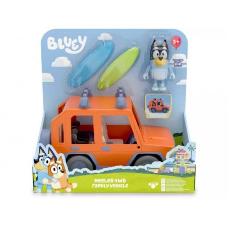 Bluey Family Cruiser Con Figura