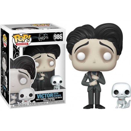 Funko Pop MoviesLa Novia Cadáver Víctor con Scraps