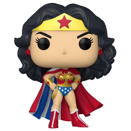 Funko Pop DC 80th Wonder Woman Clásica Con Capa