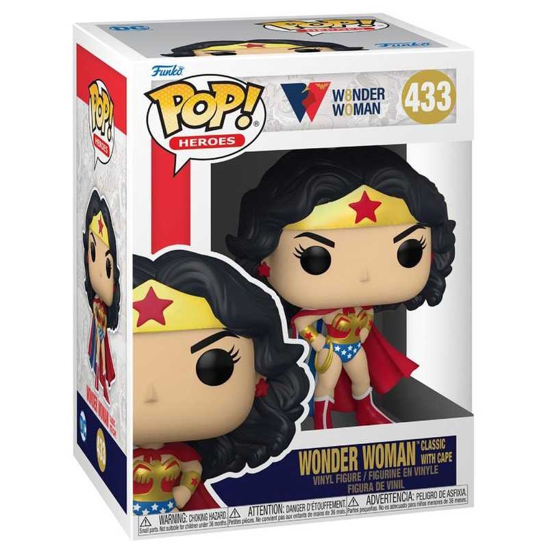 Funko Pop DC 80th Wonder Woman Clásica Con Capa
