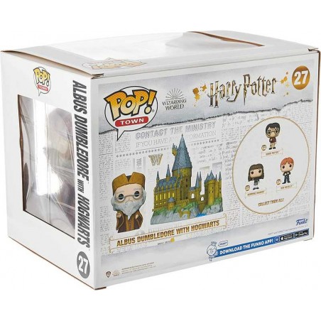 Funko Pop Town Harry Potter Aniversario Dumbledore Hogwarts