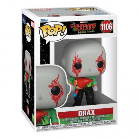 Funko Pop Drax Guardianes De La Galaxia Holiday