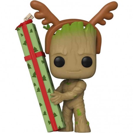 Funko Pop Groot Guardianes De La Galaxia Holiday