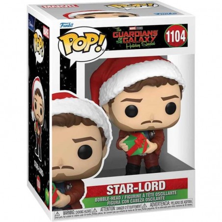 Funko Pop Star Lord Guardianes De La Galaxia Holiday