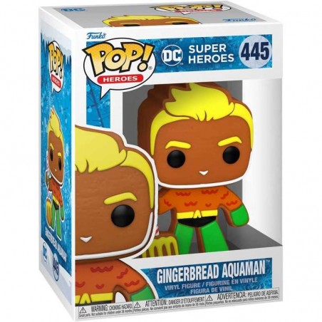 Funko Pop DC Gingerbread Aquaman Holiday