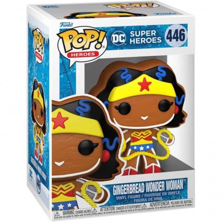 Funko Pop DC Gingerbread Wonder Woman Holiday