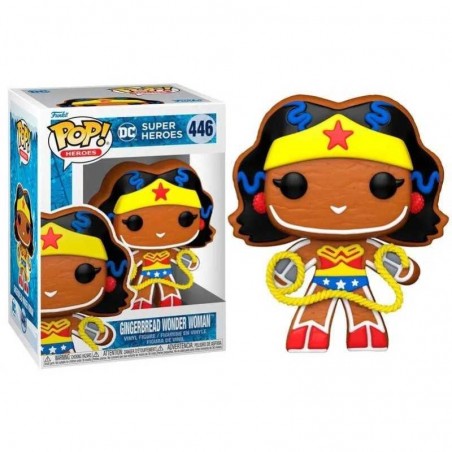 Funko Pop DC Gingerbread Wonder Woman Holiday