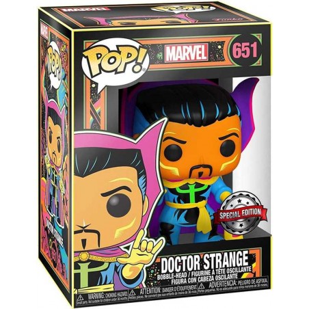 Funko Pop Marvel Black Light Doctor Strange