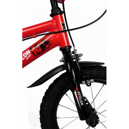 Bicicleta 14 Pulgadas Apolon Roja