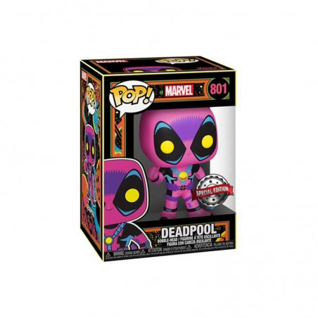 Funko Pop Marvel Deadpool Black Light