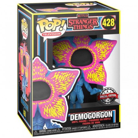 Funko Pop Stranger Things Demogorgon Black Light