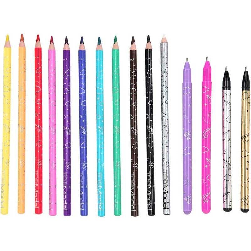 Top Model Libro Colorear y Diseñar Atuendos