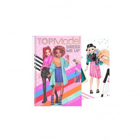 Cuaderno de Pegatinas Dress Me Up con Lexy y Nyela