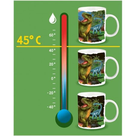 Taza Mágica Dino World