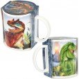 Taza Cerámica Dino World