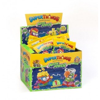 Caja One Pack Superthings Serie 11 Neon Power