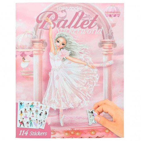 Top Model Cuaderno StickerWorld Ballet