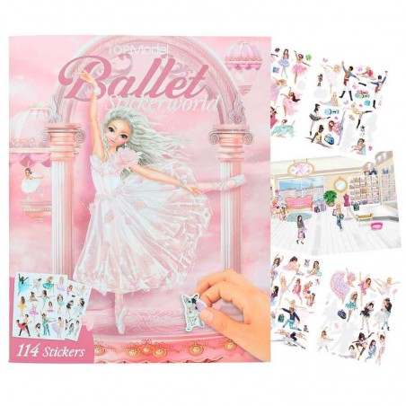 Top Model Cuaderno StickerWorld Ballet