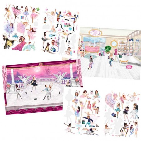 Top Model Cuaderno StickerWorld Ballet