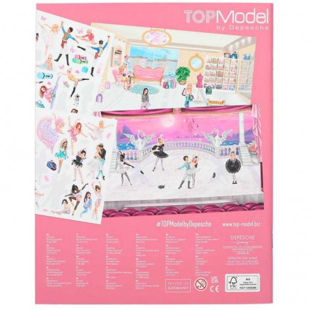 Top Model Cuaderno StickerWorld Ballet