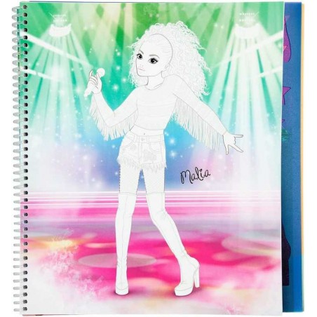 Top Model PopStar Libro Para Colorear