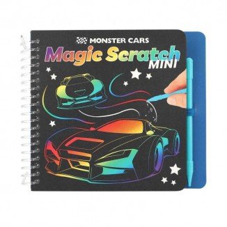 Monster Cars Mini Magic Scratc