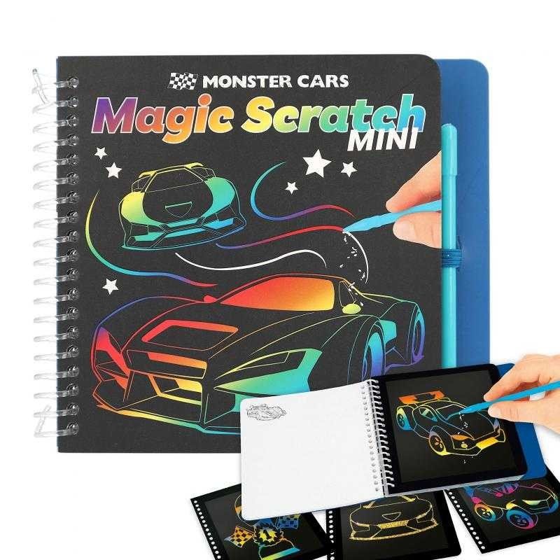 Monster Cars Mini Magic Scratc