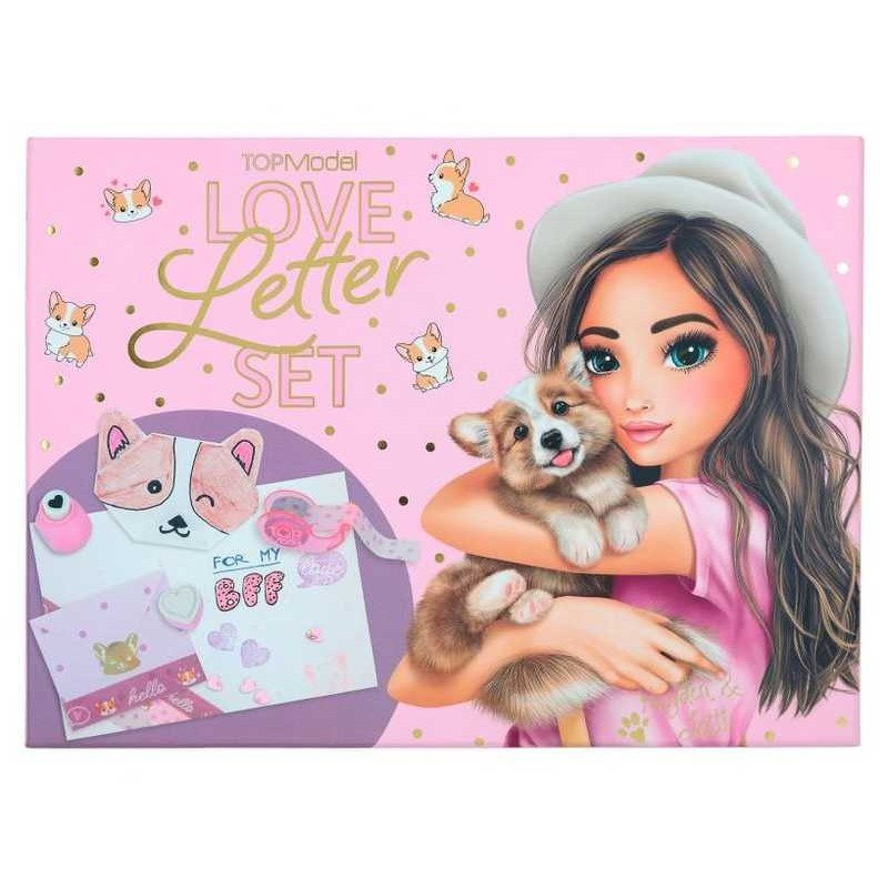 Top Model Carta de Amor Set Corgi