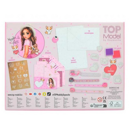 Top Model Carta de Amor Set Corgi