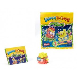 Sobre One Pack SuperThings Serie 11 Neon Power
