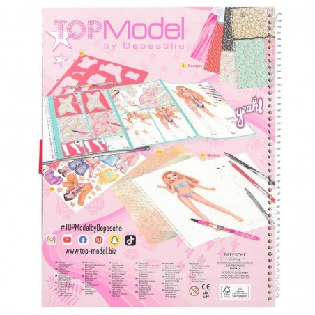 Top Model Libro Para Colorear Especial