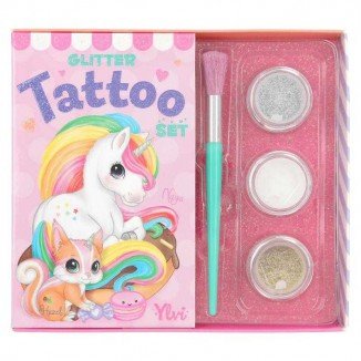 Ylvi Set Tatuajes Con Purpurina