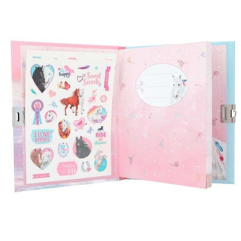 Miss Melody Diario con Pegatinas Motivo 2