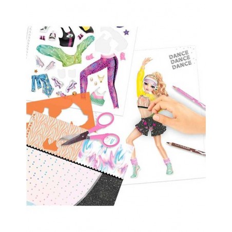 Top Model Cuaderno Para Colorear Dance